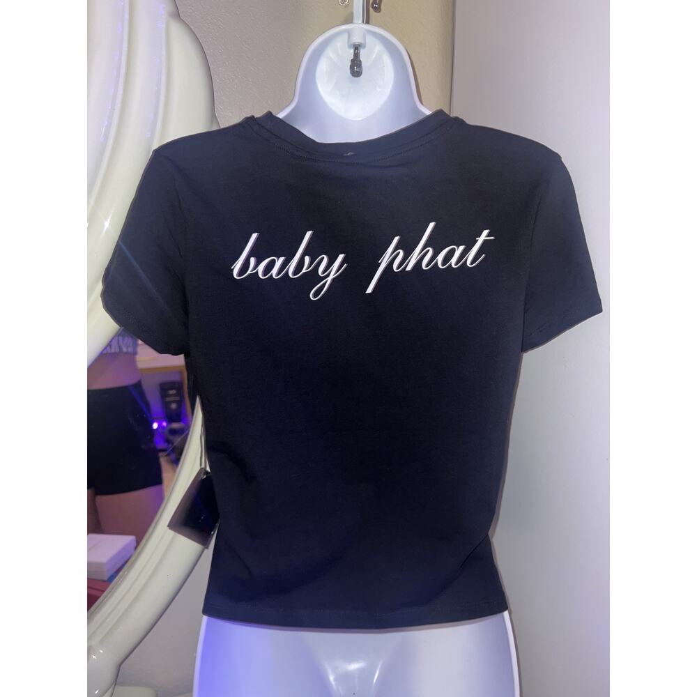 Baby Phat Classic T-Shirt Womens Size (Medium) Hip Hop Streetwear Y2K 90's Shirt - Picture 3 of 3